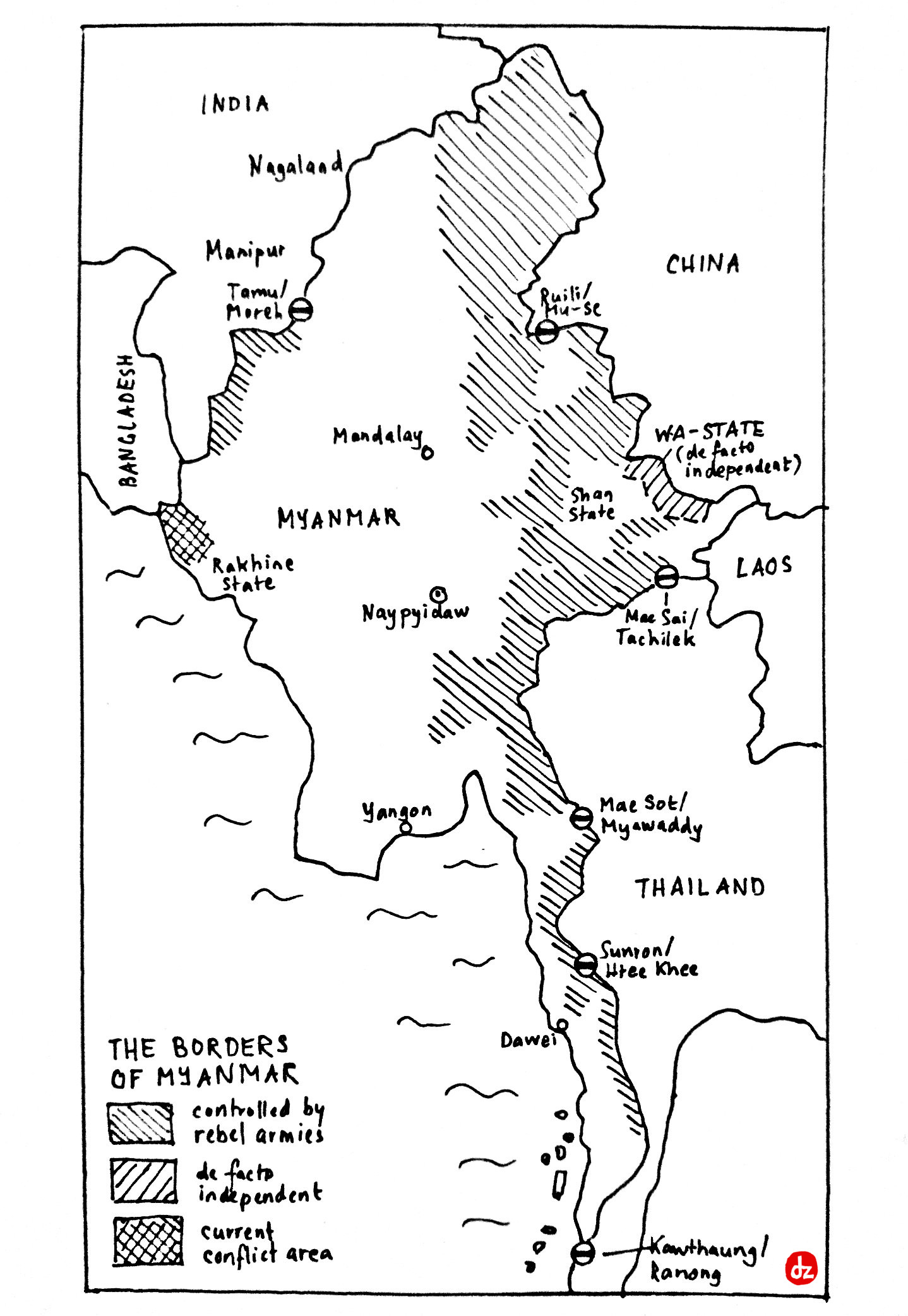 Myanmar’s land borders: Still a hard nut to crack – Passport Party