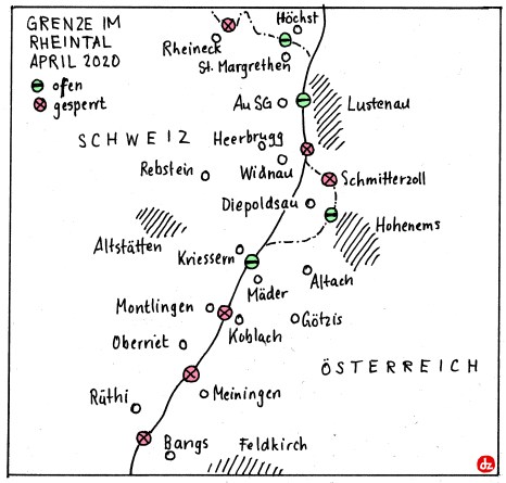 Rheintal-Grenzen